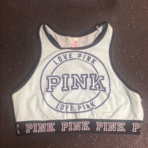 Victoria Secrets Pink Sports Bra with Logo Size Medium
